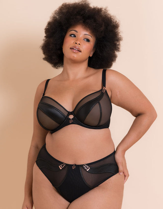 Scantilly Suspense High Waist Brief Black