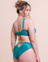 Scantilly Suspense High Waist Brief Teal Blue