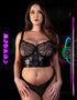 Scantilly Tough Love Longline Balcony Bra Black