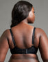 Scantilly Unbuckled Padded Half Cup Bra Black