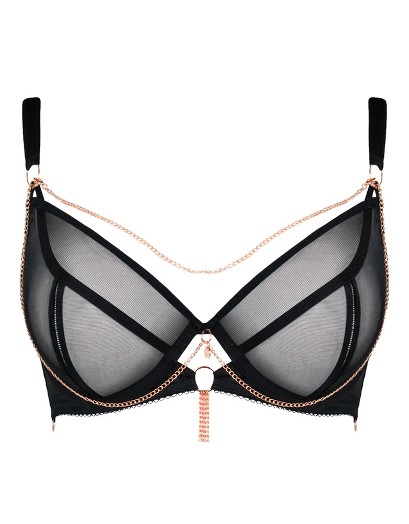 Scantilly Black Magic Plunge Bra ST007101 – Anna Bella Fine Lingerie