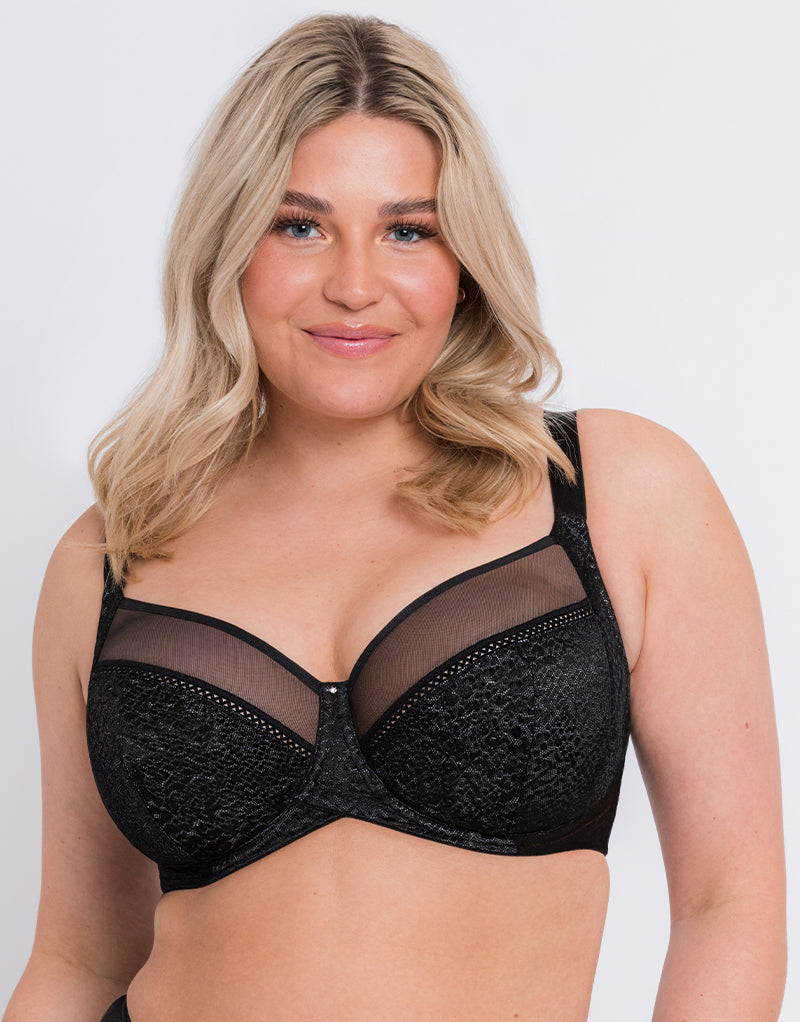 Curvy Kate  D-K Cup on X: It's a VIBE 💫 This bra is ✨ 21% off now ✨ Our  Full Cup Balcony Bra with firm wing mesh that smooths and supports