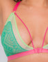 Curvy Kate Front and Centre Bralette Mint/Pink