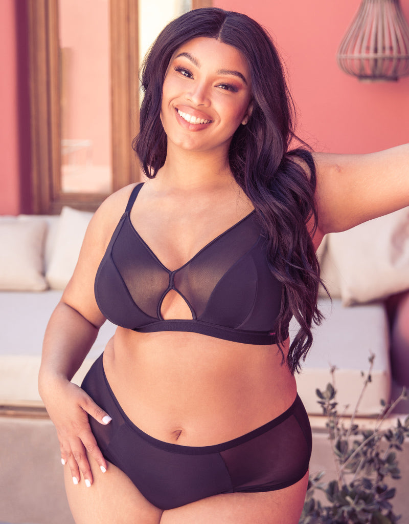 Curvy Bras  Enjoy a bralette that is both beautiful and