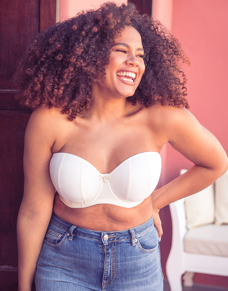 Curvy Kate - 'Best Supporting Act' goes to The award winning Luxe Strapless  Bra! This is the BEST strapless made for big boobs – the seamed cups offer  lift and shape, as