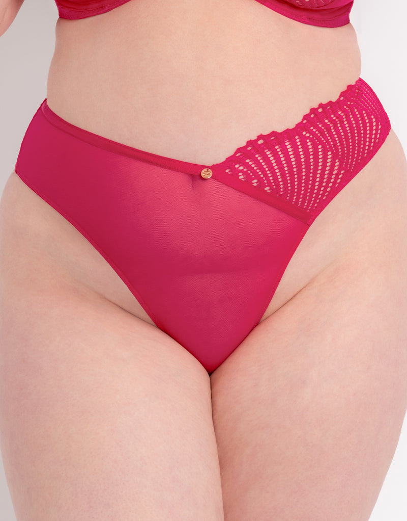 Scantilly Authority Thong Hot Pink – Curvy Kate CA
